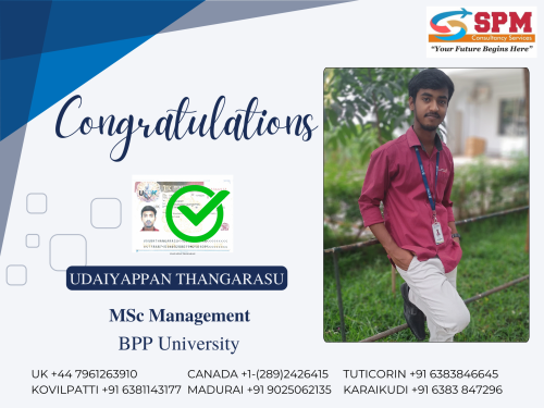 1000+ students placed abroad